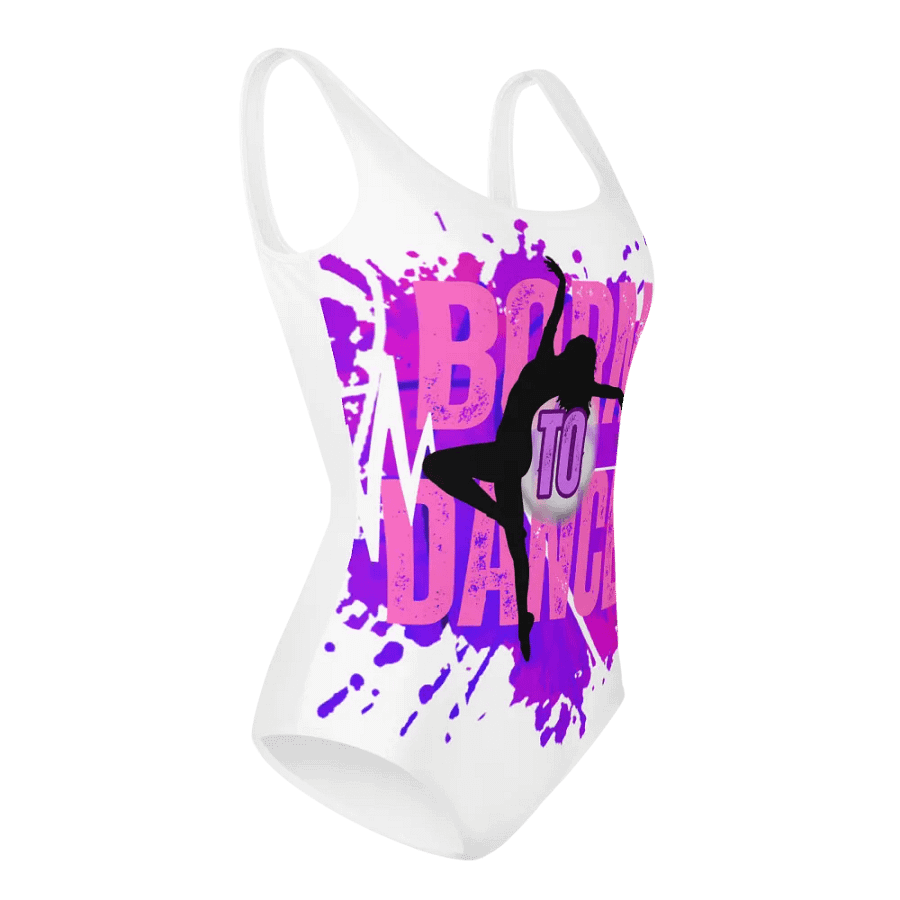Born to Dance Her Silhouette Rhythmic Reverie Youth Swimsuit product image (8)
