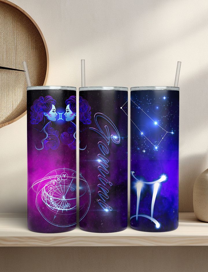 Gemini Zodiac Tumbler product image (2)