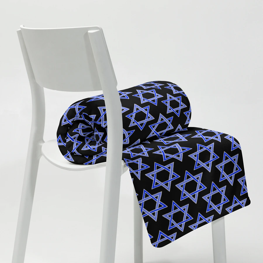 Star of David Blanket (Dark) product image (3)