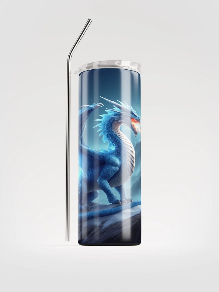 Fire-Breathing Dragon Stainless Steel Tumbler product image (1)