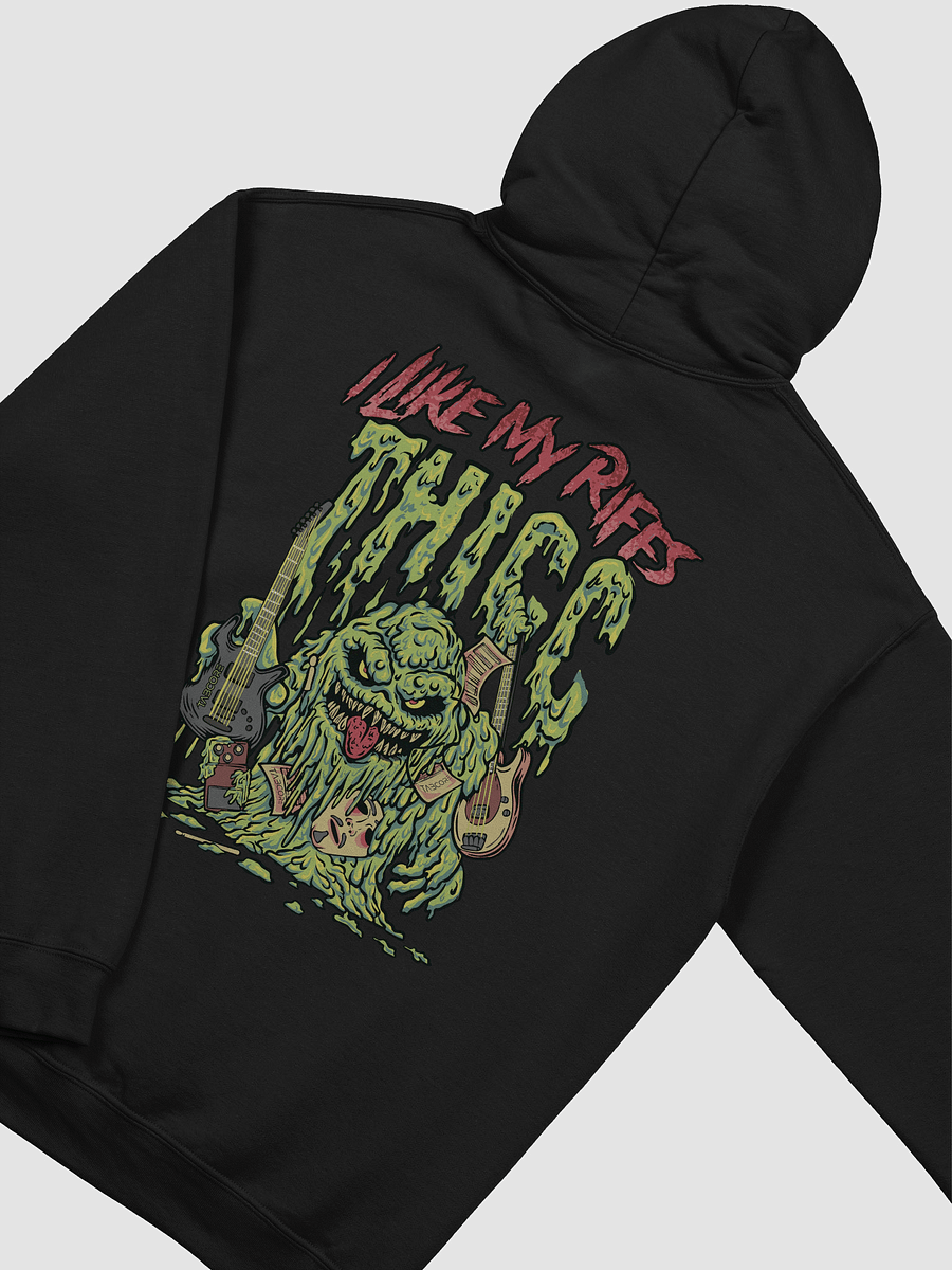 I Like My Riffs THICC – Monster Hoodie (front & back print) product image (4)