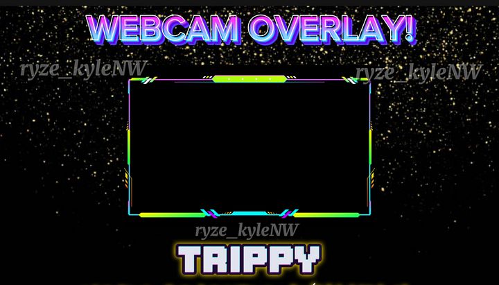 Webcam Overlay TRIPPY product image (1)