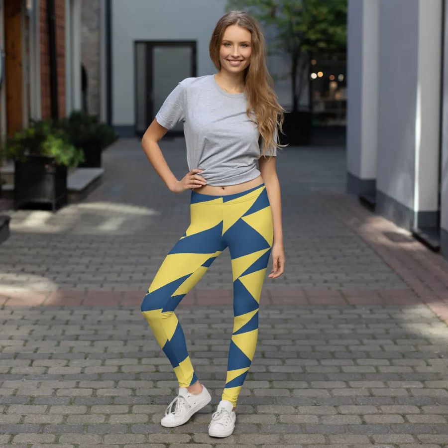 Dynamic Geometric Fusion Leggings product image (7)