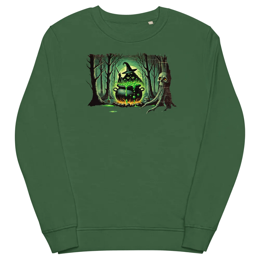 Cauldron Monster Unisex Organic Sweatshirt product image (22)