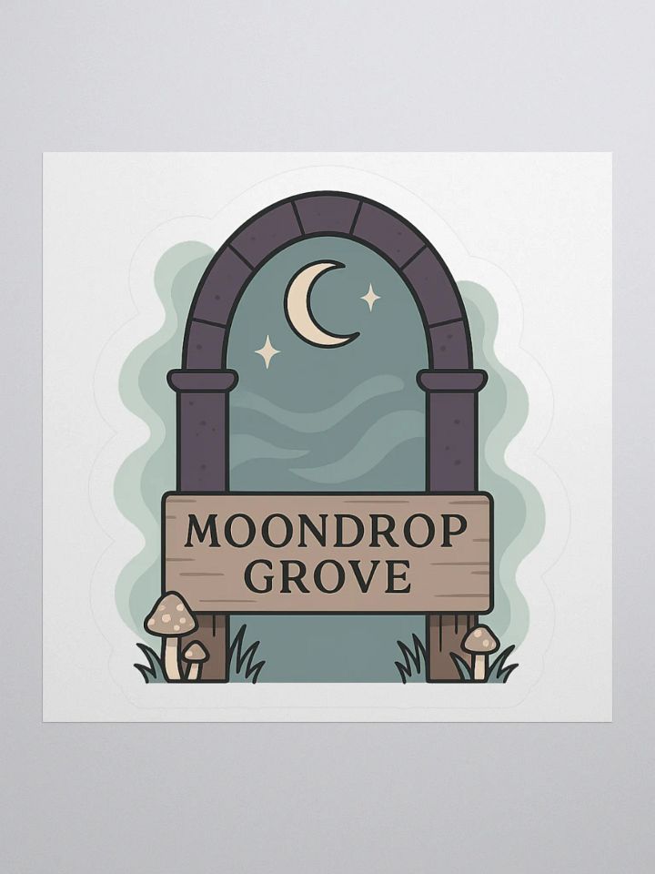 Moondrop Grove Archway – Vinyl Sticker product image (1)