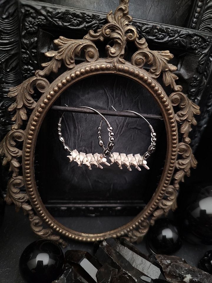 Earrings Bone Vault - Vert Flow I product image (2)