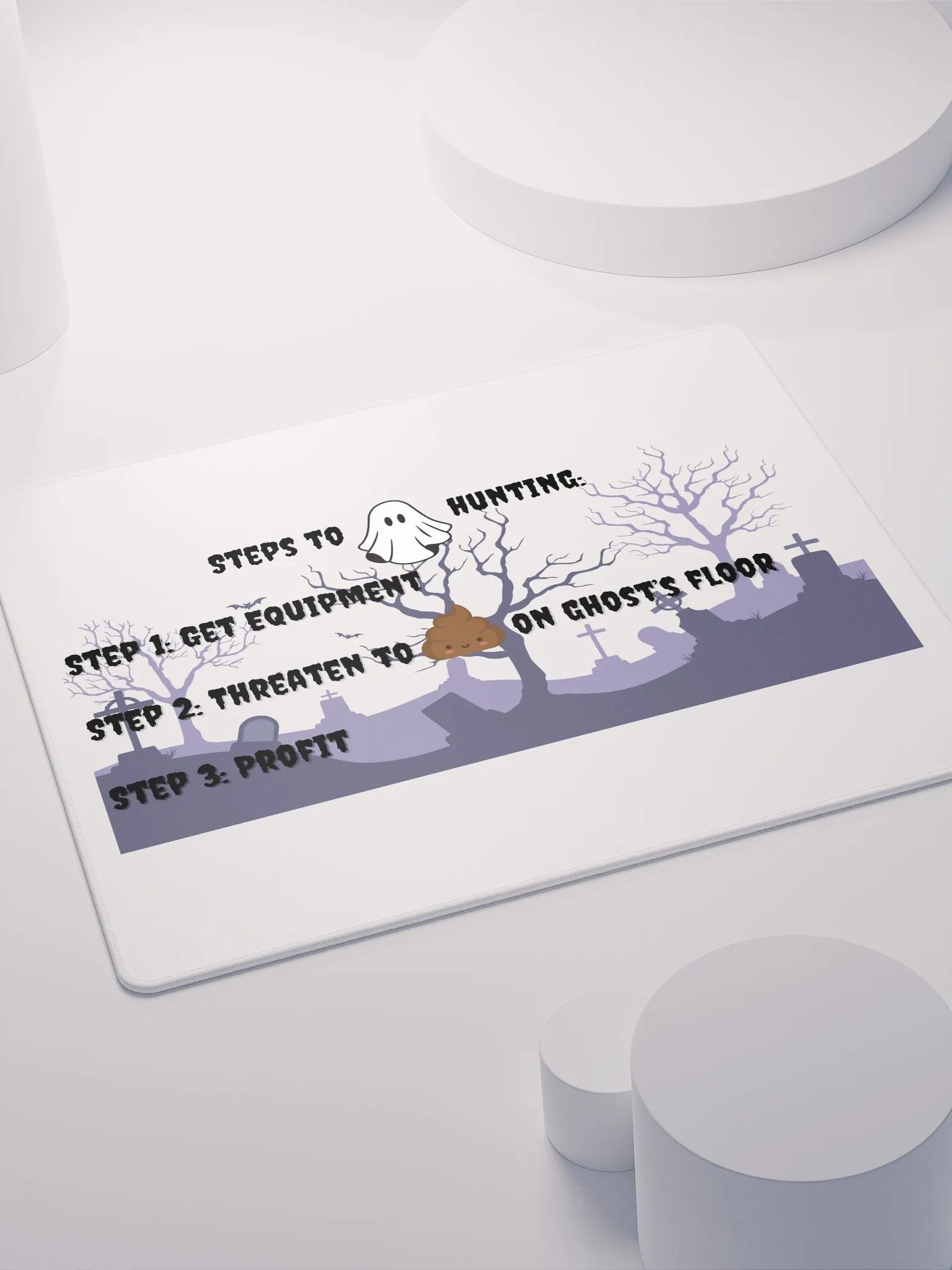 Ghost Hunting Steps Mousepad product image (4)
