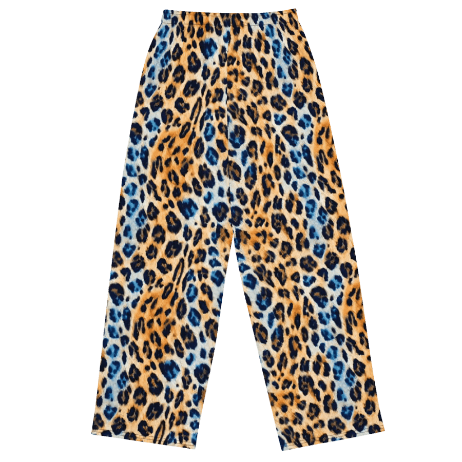 Blue Brown Leopard Pants product image (2)