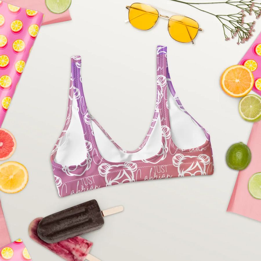 JustCabrian Logo bikini top product image (8)