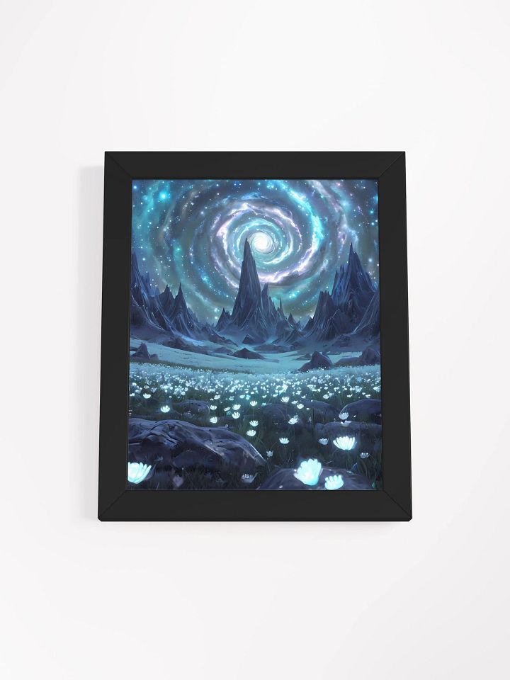 Galactic Bloom Framed Poster product image (2)
