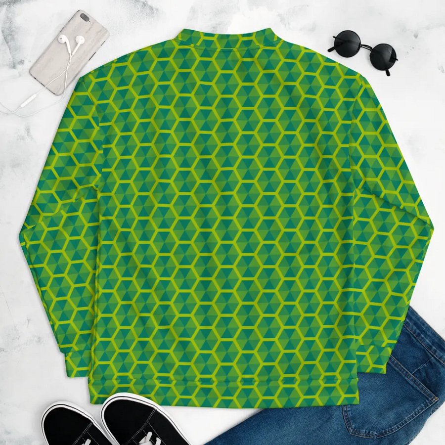 Green Hexagon Pattern product image (9)
