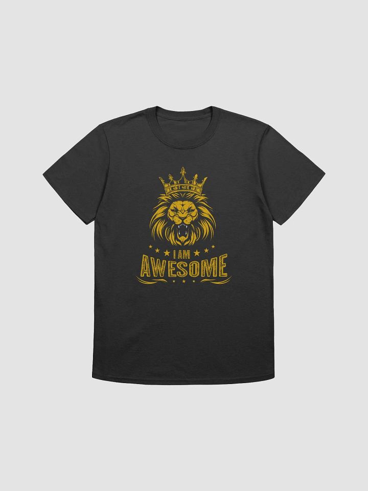 I Am Awesome T-Shirt - Black product image (1)