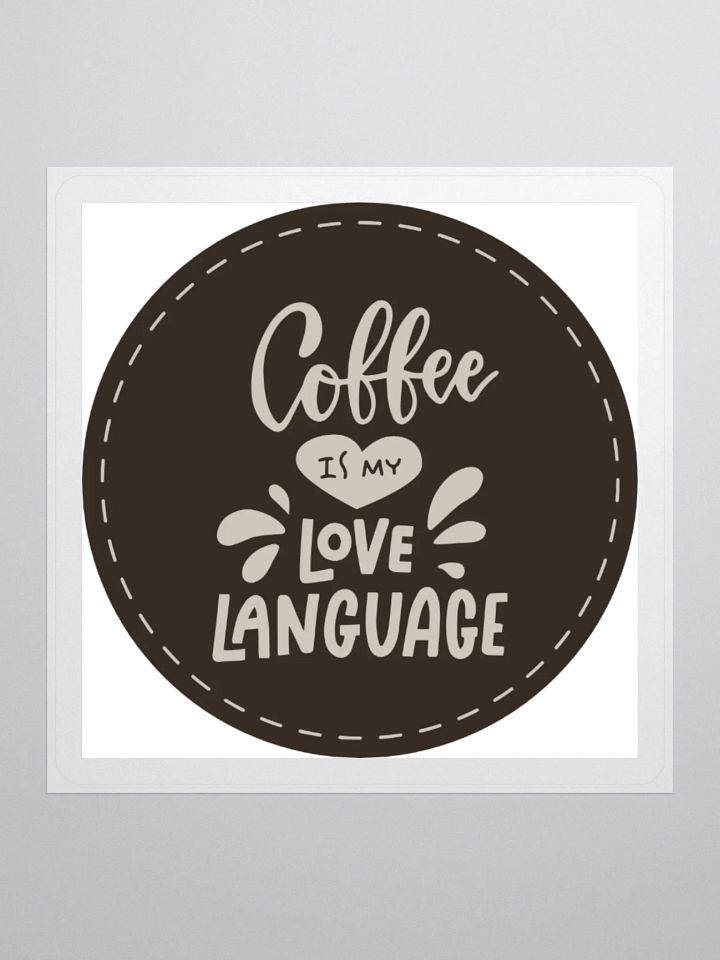 Coffee Love Language Sticker Pack product image (2)