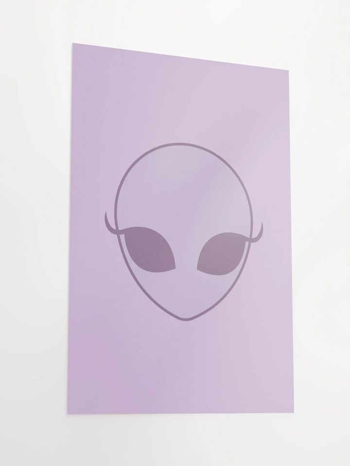 Purple Alien Poster product image (6)