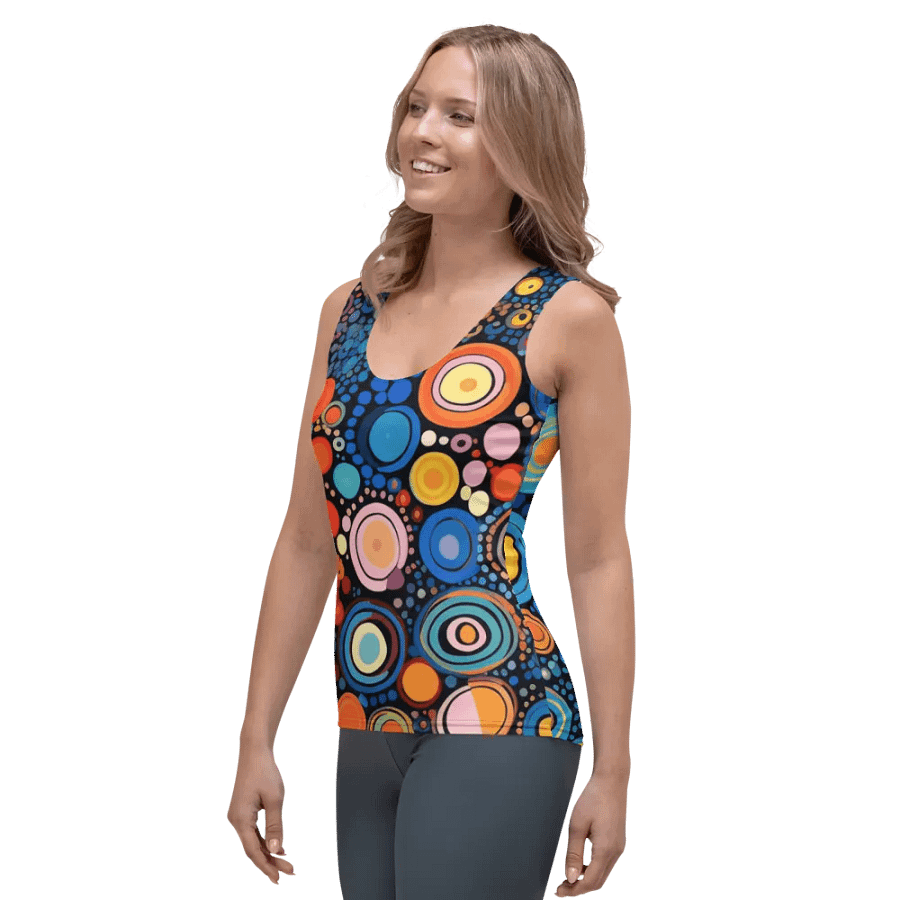 Tropical Bliss: Dive into Summer Tank Top product image (3)