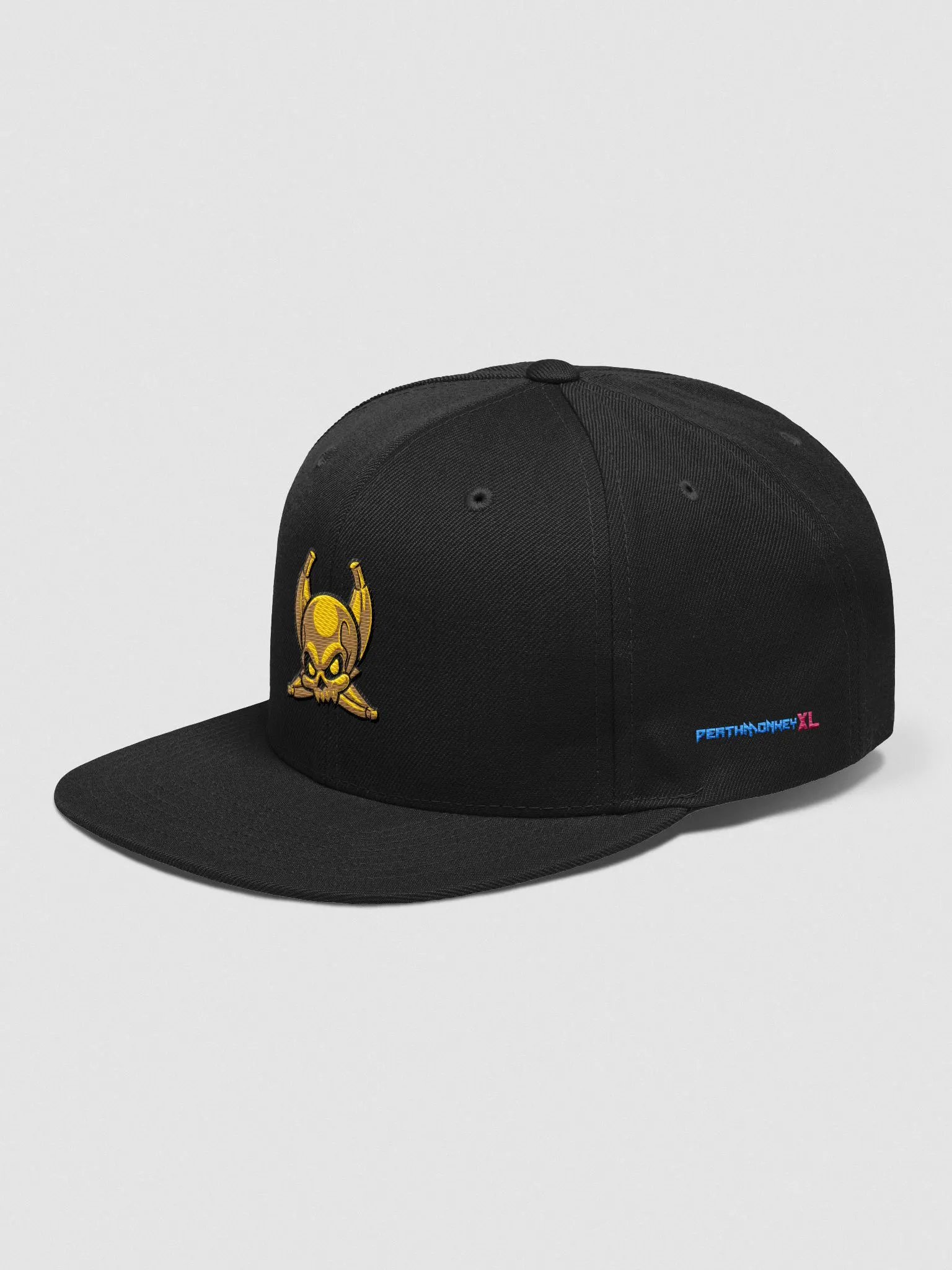 Skull & Nanas Snapback (Gold Edition) product image (3)