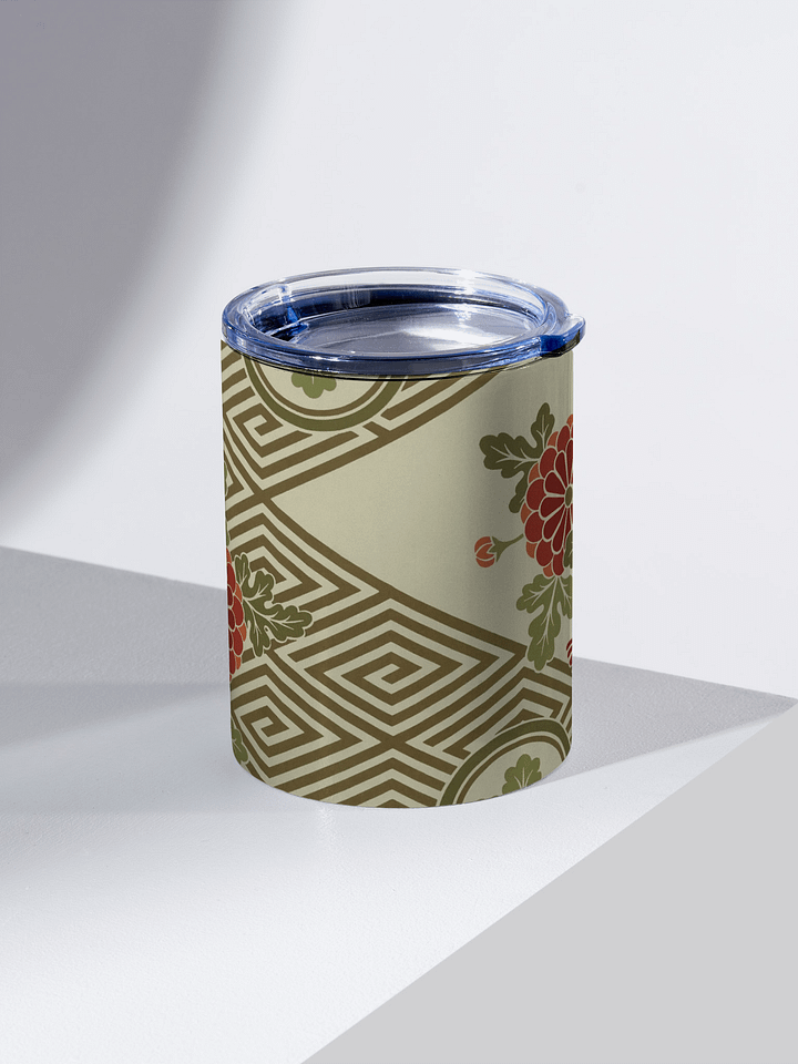 Chrysanthemum. 10oz. Stainless Steel Tumbler product image (2)