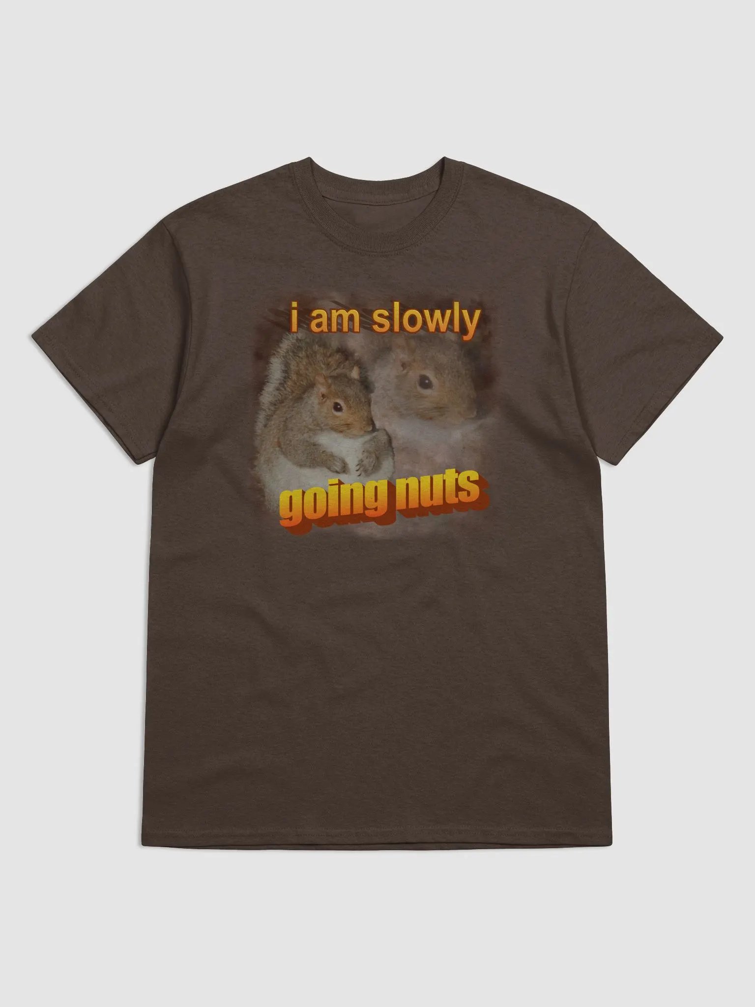 I am slowly going nuts Squirrel T-shirt product image (1)