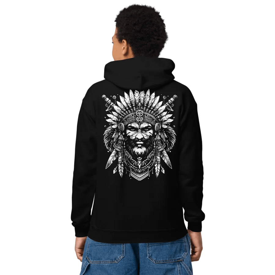 Warrior Front/Back Kids Hoodie product image (9)