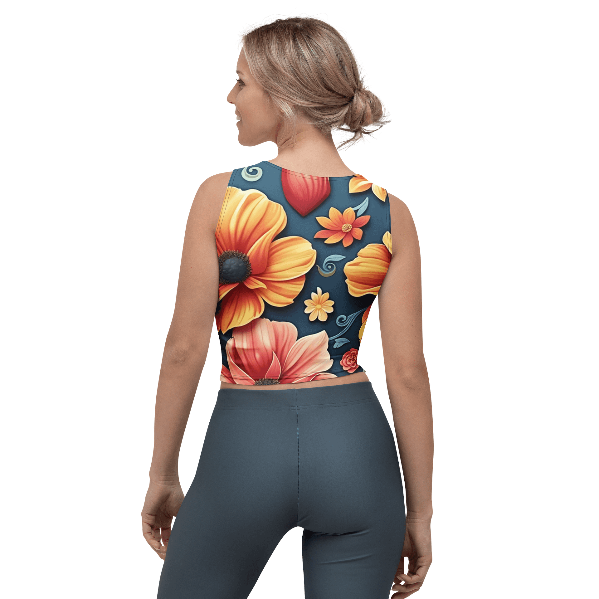 Barry Grady 'Floral Fiesta' Crop Top product image (2)