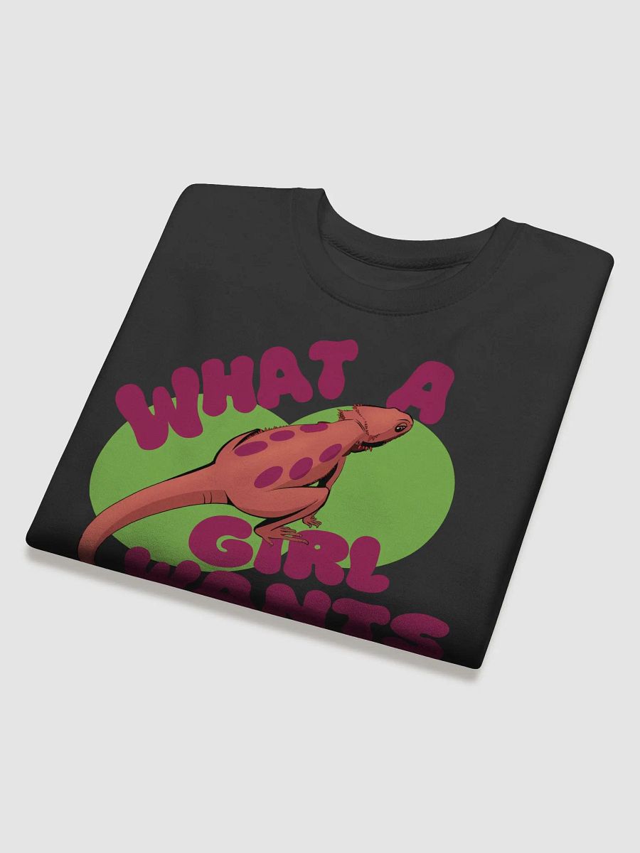 What a Girl Wants - Bearded Dragon Crewneck Sweatshirt product image (4)
