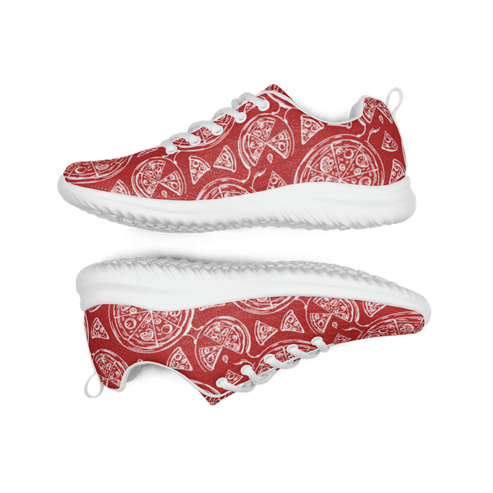 Pizza Athletic Shoes Red/White Male product image (1)