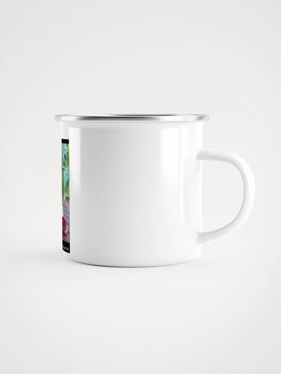 Chicken & Flowers Camping Mug product image (3)