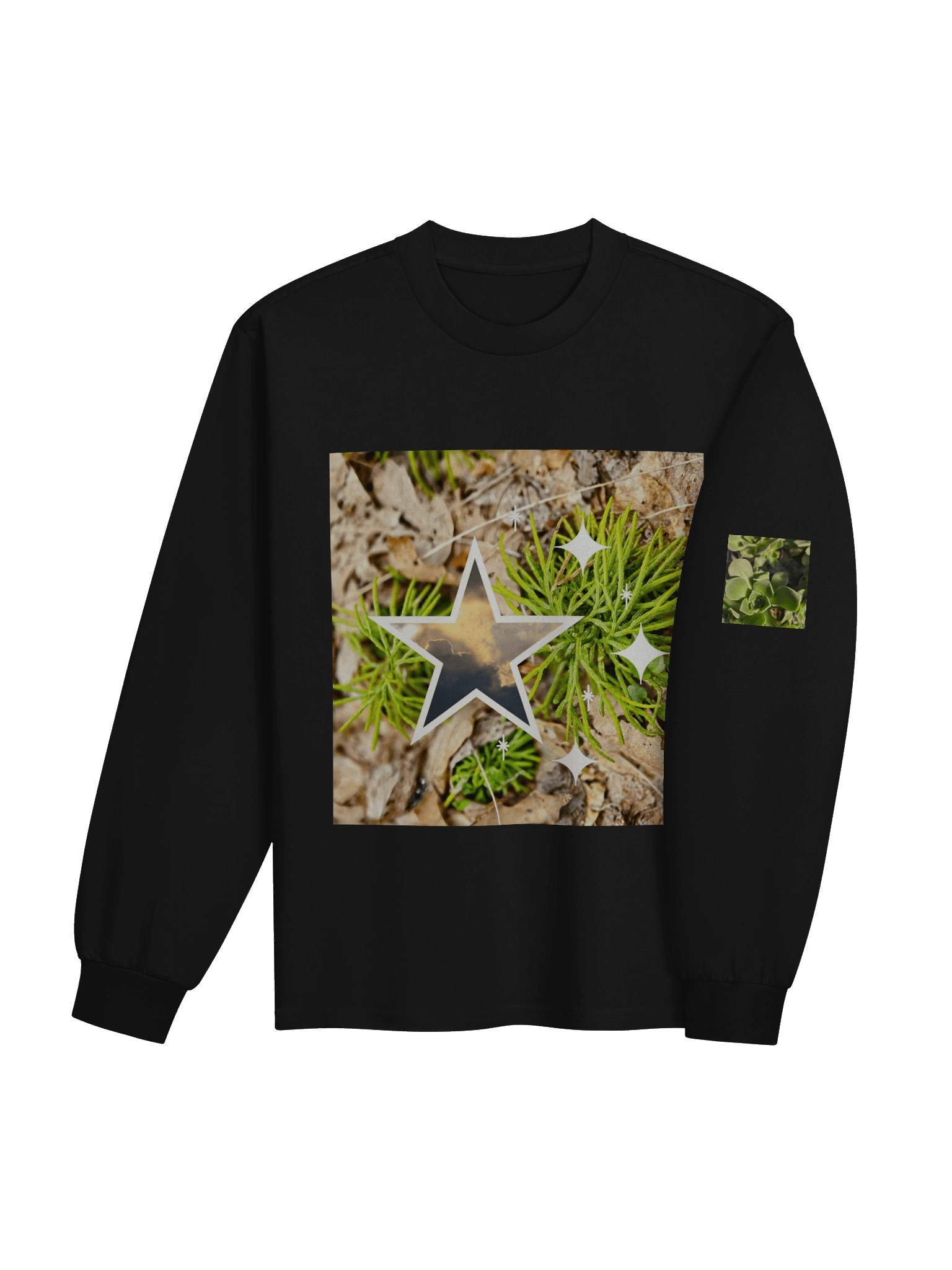 Succulent Serenity Long Sleeve Shirt product image (4)