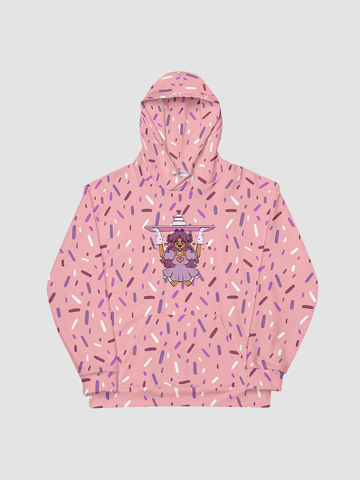 Strawberry Sprinkles Hoodie Unisex Sizing product image (1)