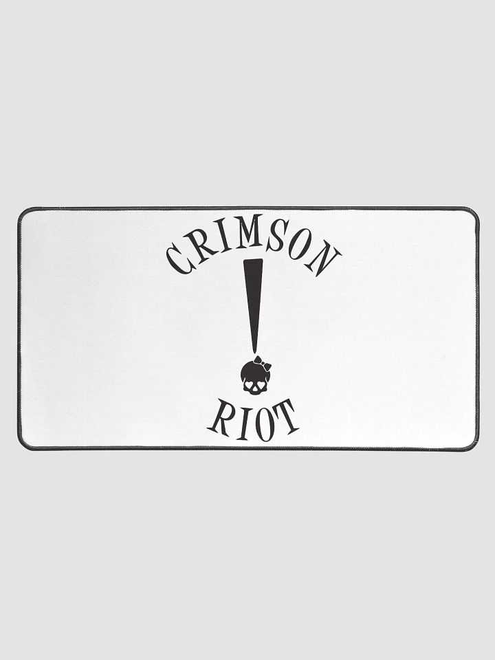 CRIMSON RIOT - DESK MAT product image (1)