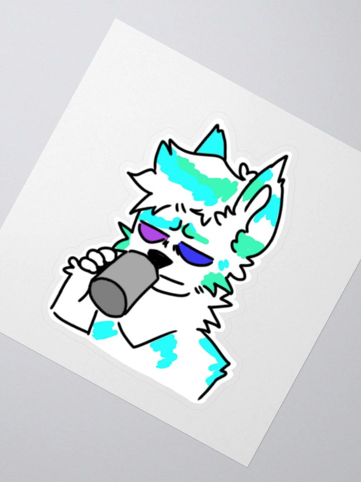 Fisk Coffee Sticker product image (5)