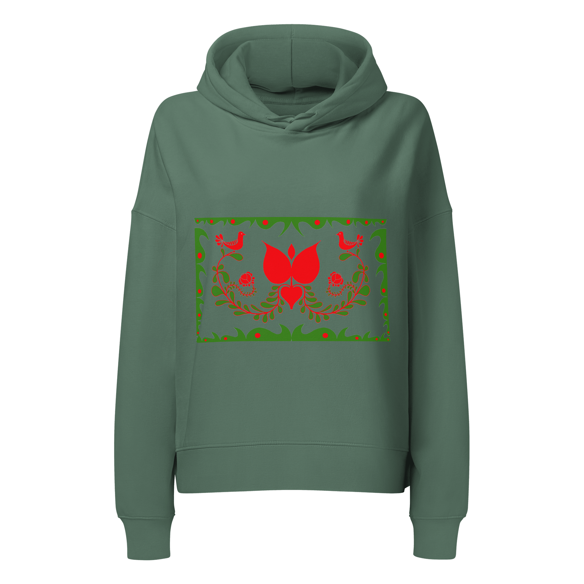 Hungarian Green Shades Organic Hoodie product image (1)