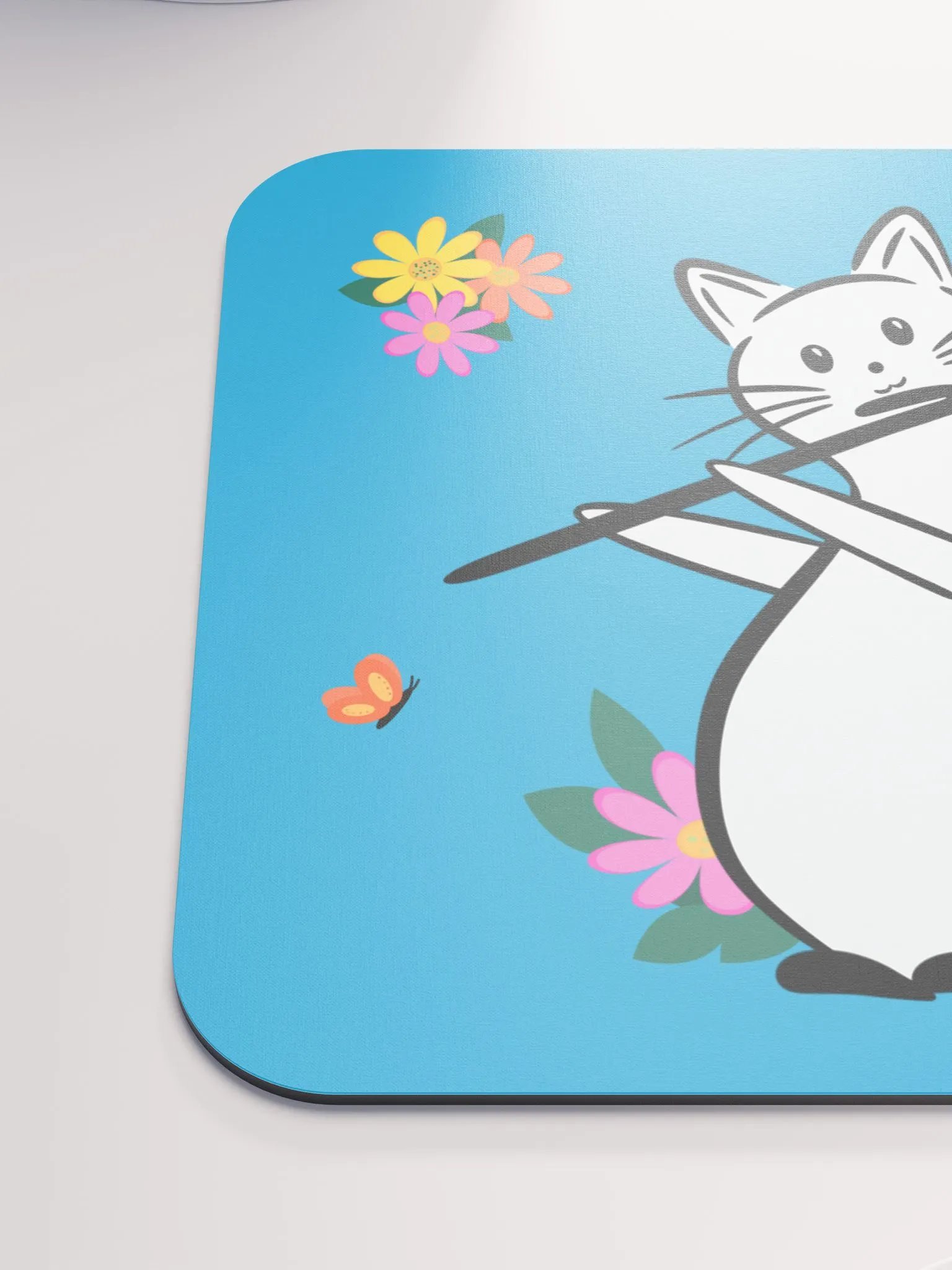 Flute Kitty Mouse Pad - Alto Flute product image (6)