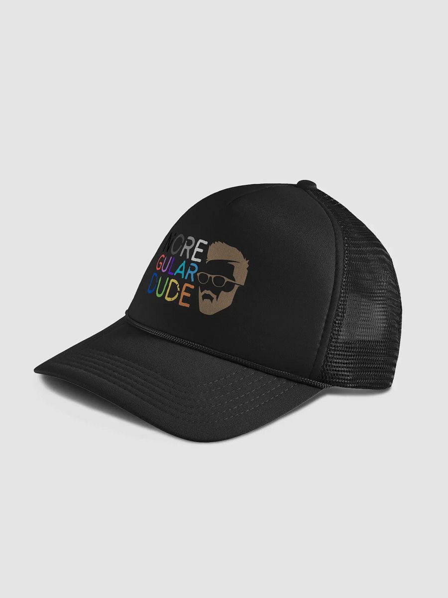 Colorful No Regular Dude Foam Trucker Hat product image (4)