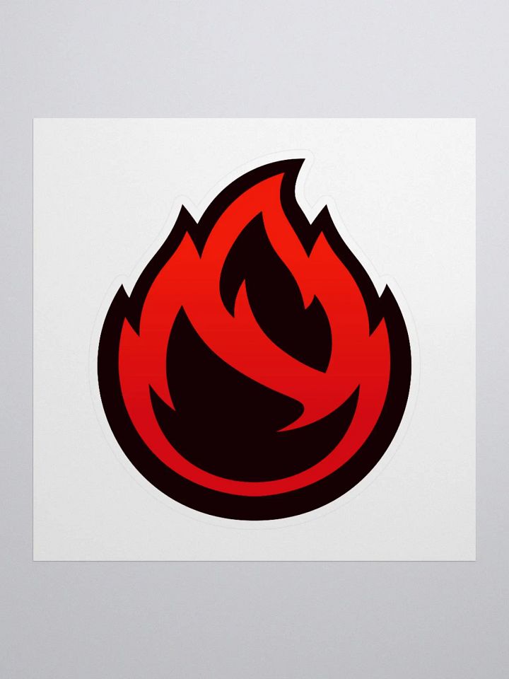 CrossFireX Flame Kiss Cut Stickers product image (1)