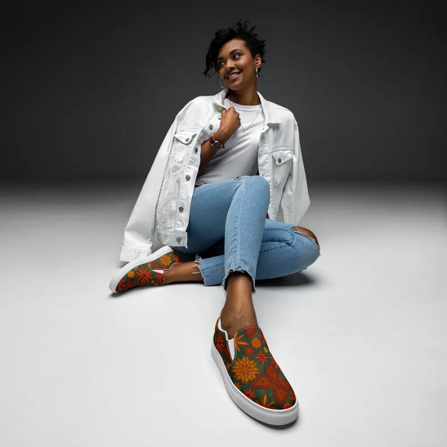 Autumn Bloom Slip-Ons product image (1)