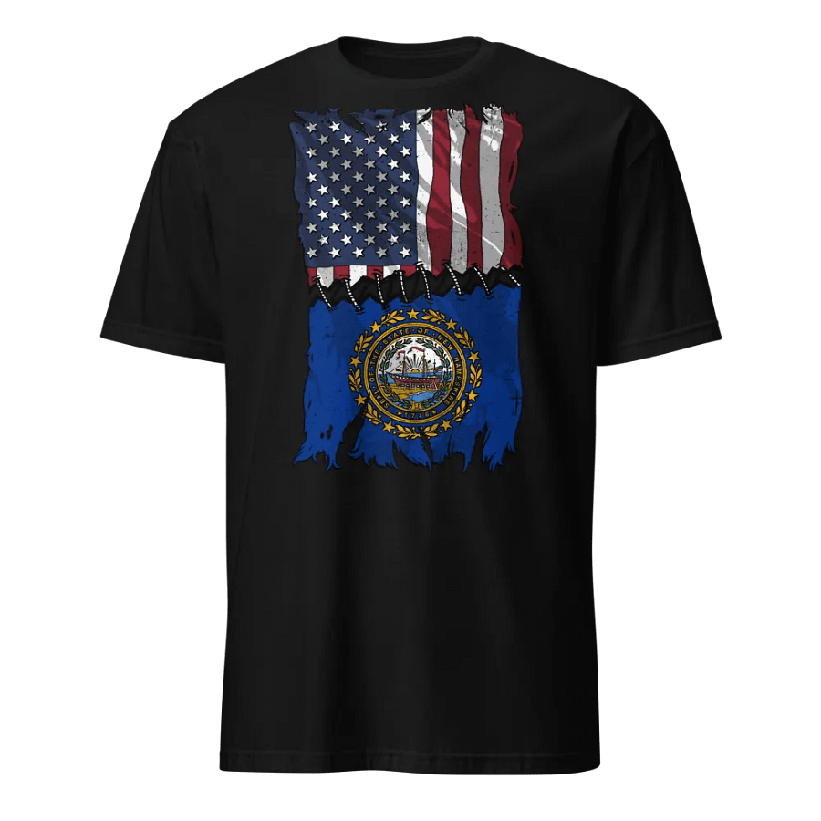 New Hampshire Stitch Flag USA product image (1)
