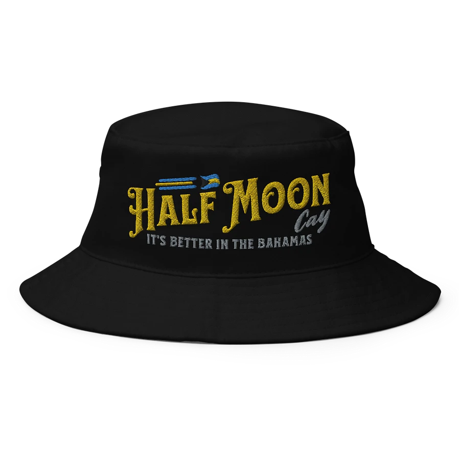 Half Moon Cay Bahamas Hat : It's Better In The Bahamas Flag Bucket Hat Embroidered product image (4)