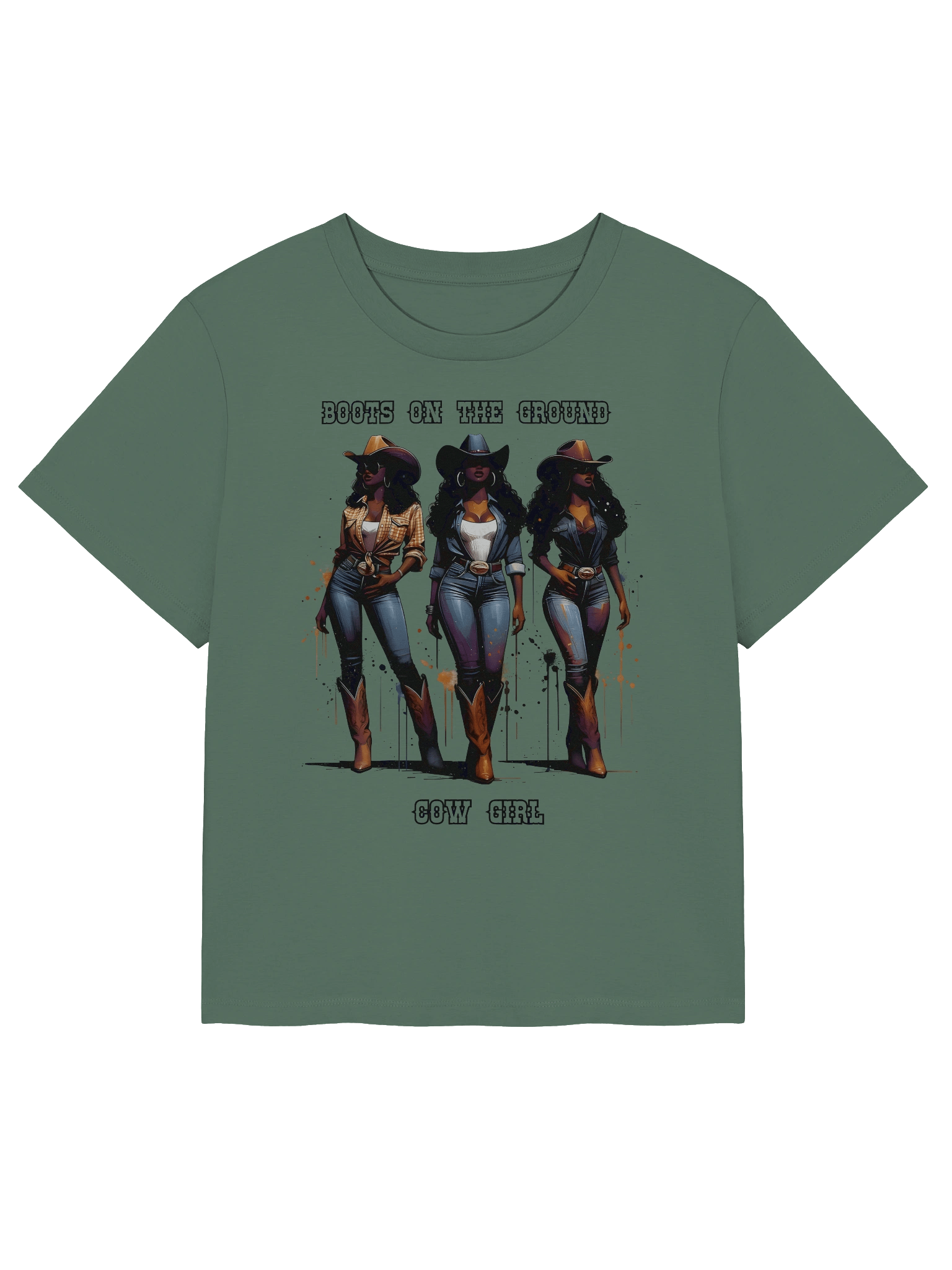 Western Outfit Women Summer T-Shirt product image (2)