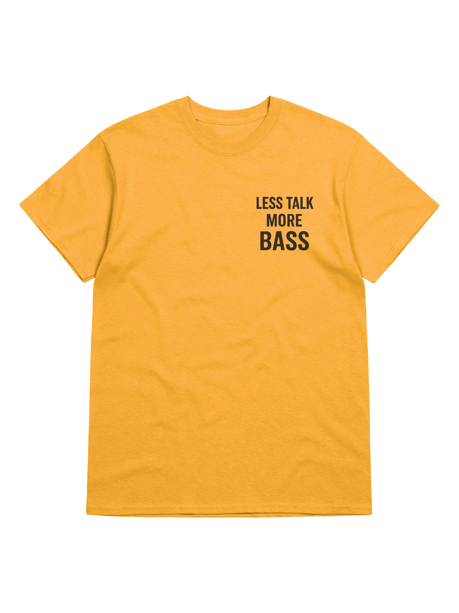 Less Talk MORE BASS @shaksbasschannel bass t-shirt product image (25)