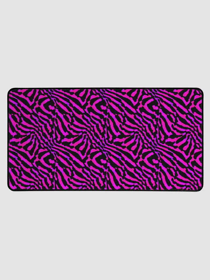 Purple Zebra Desk Mat product image (1)