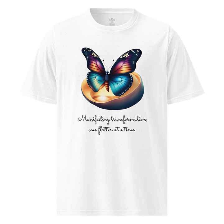Glowing Butterfly Athletic T-Shirt product image (1)