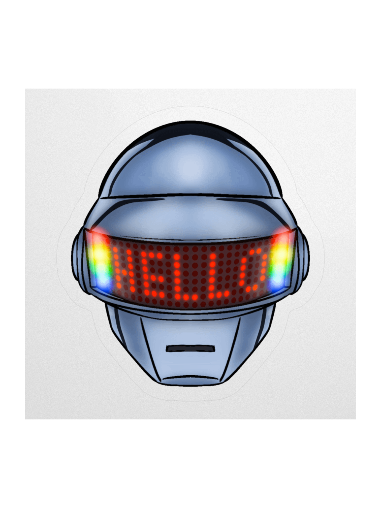 Robot 02 (Hello) Sticker product image (2)