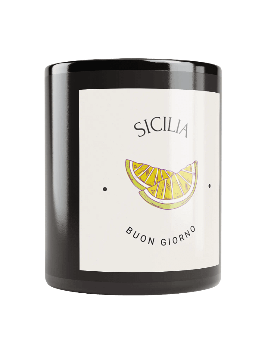 Black Mug Buon giorno Sicilia product image (10)