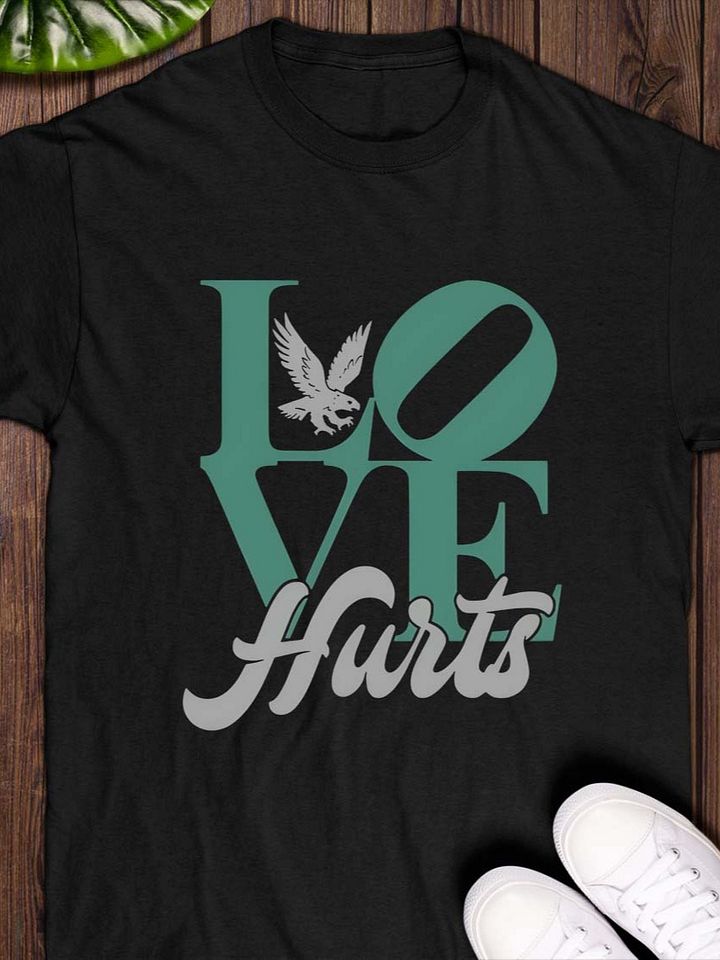 Love Hurts Eagles T-shirt product image (1)