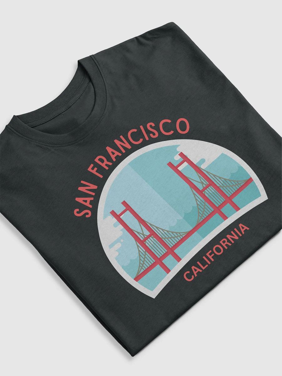 San Francisco Golden Gate California Cotton Heritage Men's Premium Heavyweight Tee product image (20)