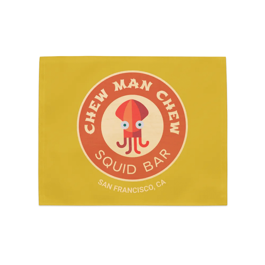 Chew Man Chew Squid Bar Placemats (Set of 4) product image (7)