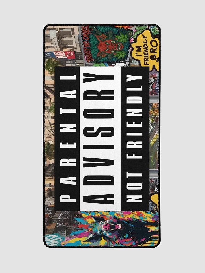 Parental Advisory: Not Friendly – Alfombrilla Yekusone product image (2)