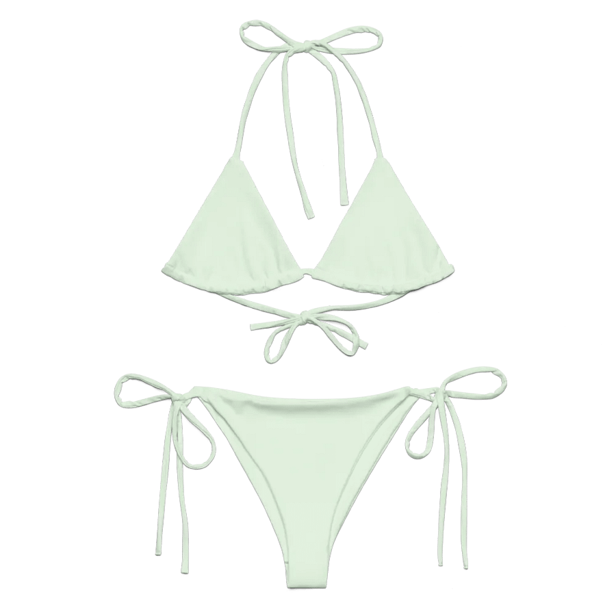 Mint Green String Bikini product image (2)