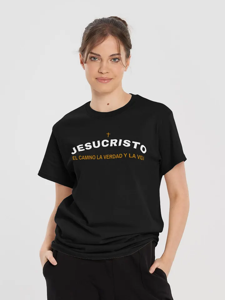 Camiseta Unisex Manga Corta | El camino, la verdad y la vida product image (2)